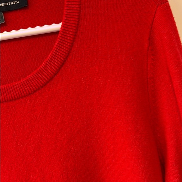 French Connection Red Crewneck - Picture 2 of 2